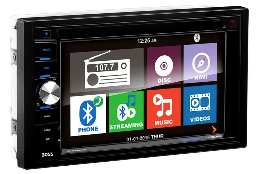 Boss Double Din Dvd Touchscreen Bluetooth Radio Autophonics