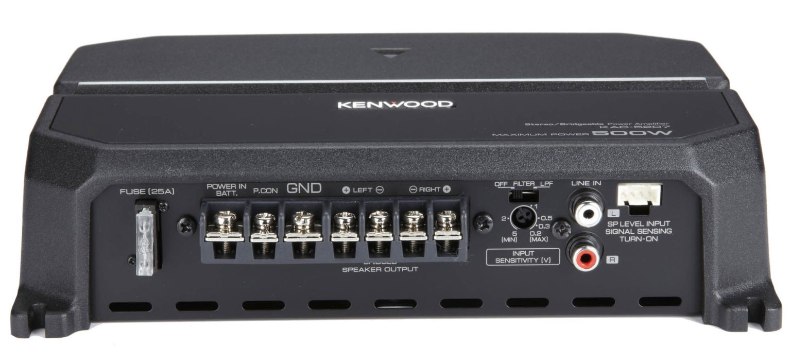 Kenwood Kac Channel Car Amplifier Watts Rms X Autophonics